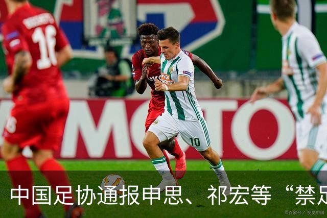 中国足协通报申思、祁宏等“禁足”人员参与青训事件